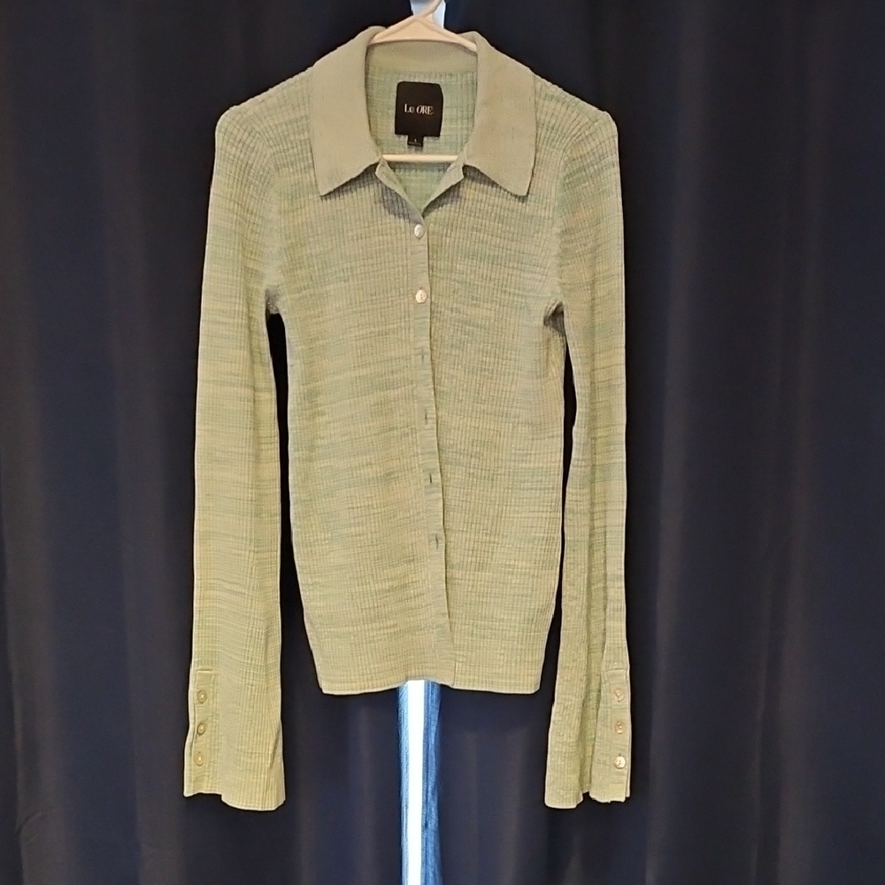 Le Ore Button-Up Cardigan